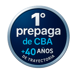 1° prepaga de CBA — +40 años de trayectoria